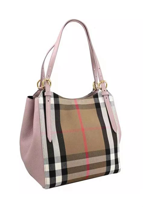 burberry canterbury tote pink|Burberry pink tote bag.